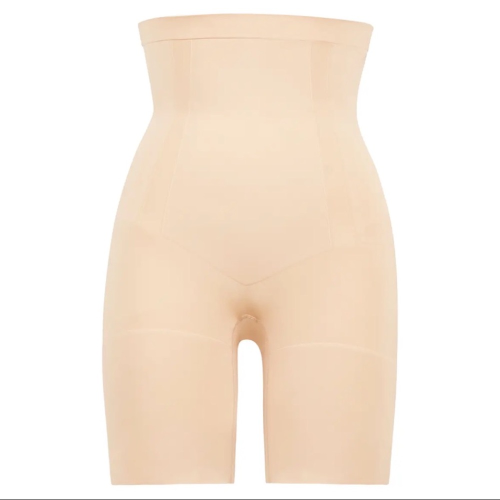 SPANX OnCore High Waist Mid Thigh Shaper Shorts